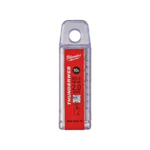 Burghiu pentru metal HSS-G THUNDERWEB-DIN338 ø2.0 mm Milwaukee, cod 4932352379 - Img 2