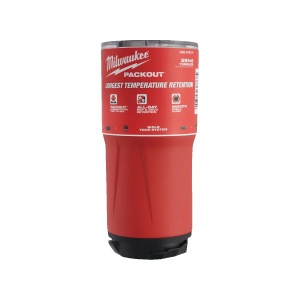 Cana termica rosie PACKOUT, 591 ml, Milwaukee , cod 4932479074 - Img 2