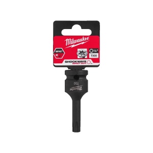 Cap cheie tubulara cu bit direct in cap, prindere 1/2" patrat, varf TX 50, Milwaukee, cod 4932478062 - Img 2