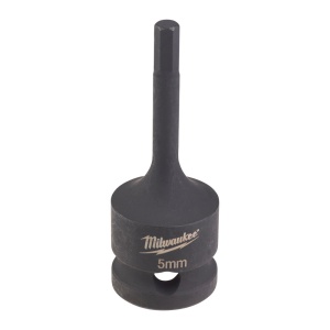 Cap cheie tubulara de impact HEX 1/2", HEX 5 / 6 / 8 / 10 / 12 mm, Milwaukee