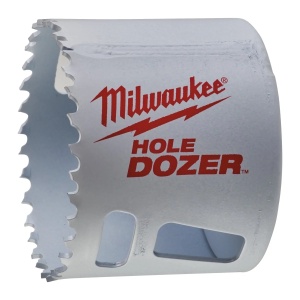 Carota BI-METAL HOLE DOZER, diametru 60 mm, 41 mm adancime max taiere (b), Milwaukee, cod 49565169 - Img 2