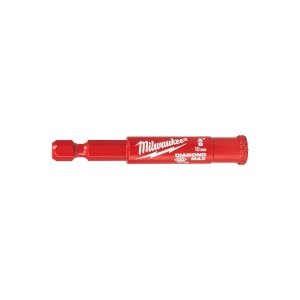 Carota (burghiu) de 10 mm DIAMOND MAX pentru gaurire umeda / uscata, prindere 1/4" HEX, Milwaukee, cod 4932498344