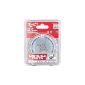 Carota TCT HOLE DOZER cu dinti din carbura, diametru 64 mm, 41 mm adancime max taiere, Milwaukee, cod 49560727 - Img 2