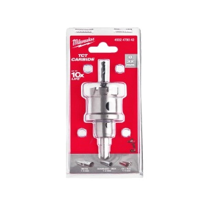 Carota TCT pentru otel inoxidabil, diametru 32 mm, adancime max 25 mm, Milwaukee, cod 4932479042 - Img 2