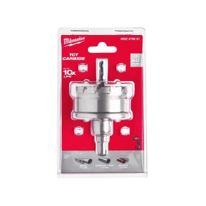 Carota TCT pentru otel inoxidabil, diametru 60 mm, adancime max 25 mm, Milwaukee, cod 4932479051 - Img 2