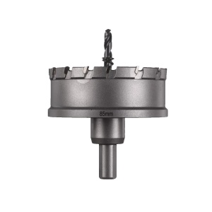 Carota TCT pentru otel inoxidabil, diametru 85 mm, adancime max 25 mm, Milwaukee, cod 4932479056