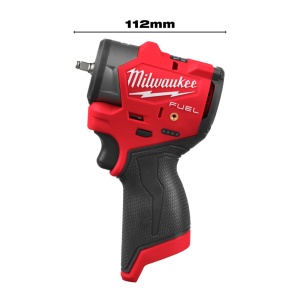 Cheie sub compacta de impact 1/4" M12 FSCIWF14-0, cu inel fixare, cuplu 95 Nm, Milwaukee, cod 4933498973 - Img 5
