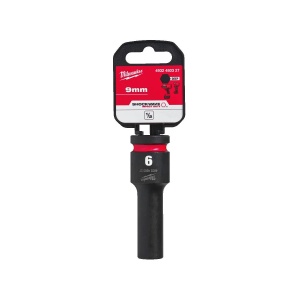 Cheie tubulara de impact SHOCKWAVE IMPACT DUTY 1/2", lunga, marime 9 mm, Milwaukee, cod 4932480327 - Img 2
