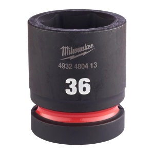 Cheie tubulara de impact SHOCKWAVE IMPACT DUTY 1" patrat, scurta, marime 36 mm, Milwaukee, cod 4932480413