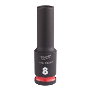 Cheie tubulara de impact SHOCKWAVE IMPACT DUTY 3/8", lunga, marime 8 mm, Milwaukee, cod 4932480282