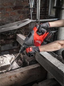 Ciocan rotopercutor SDS-Max 40 mm M18 FHACO540-122C ONE-KEY, Milwaukee, cod 4933493138