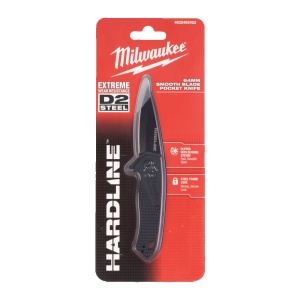 Cutit pliabil utilitar HARDLINE lama neteda 64 mm, Milwaukee, cod 4932492452
