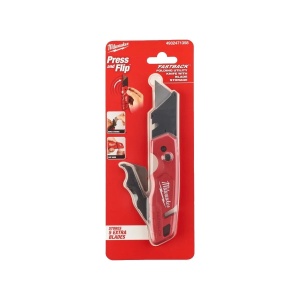 Cutit utilitar FASTBACK tip flip, cu depozitare a lamei, Milwaukee, cod 4932471358 - Img 5