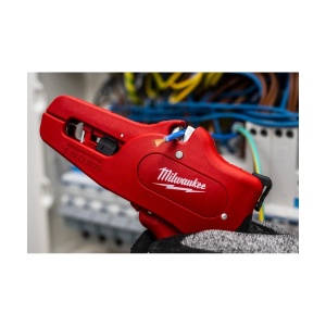 Dezizolator cu cutit pentru cabluri de 0.2 - 16 mmp, ajustare lungime 5 -25 mm, Milwaukee, cod 4932498268 - Img 5