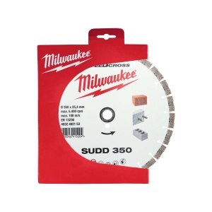 Disc diamantat SPEEDCROSS SUDD, 350x25.4x3.4 mm, Milwaukee, cod 4932492153 - Img 2