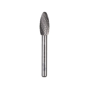 Freza carbura metalica TC tip H, flacara pentru contur, diametru tija 6 mm, latime 10 mm, Milwaukee, cod 4932493984