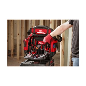 Geanta PACKOUT pentru scule, inchisa, 340 x 380 x 210 mm, 65 buzunare, Milwaukee, cod 4932493623 - Img 9