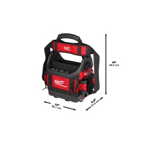 Geanta scule PACKOUT PRO, 25 cm, 35 buzunare, Milwaukee, cod 4932493622 - Img 5