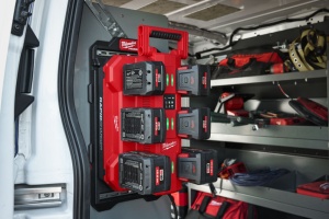 Incarcator rapid M18 MPC6 PACKOUT cu 6 porturi, Milwaukee, cod 4932498551