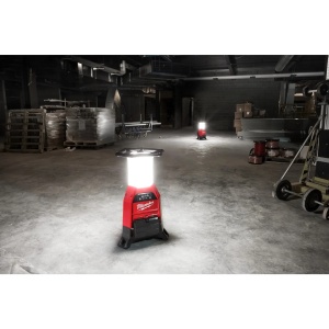 Lampa de santier compacta cu LED si incarcator integrat M18ONESLDP-0, 9000 lumeni, Milwaukee, cod 4933459160 - Img 3