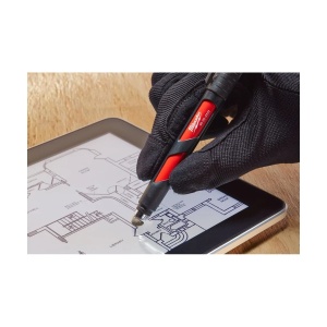 Marker cu stylus INKZALL, varf de 1 mm, negru, Milwaukee, cod 48223101 - Img 2
