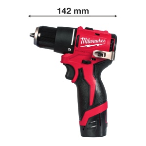 Masina compacta de gaurit cu percutie M12 BLPDRC-202C, motor fara perii, cuplu 40 Nm, Milwaukee, cod 4933500422 - Img 5
