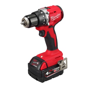 Masina de gaurit cu percutie M18 BLPDRC-402C, cuplu 60.5 Nm, 2x4.0 Ah, Milwaukee, cod 4933492824