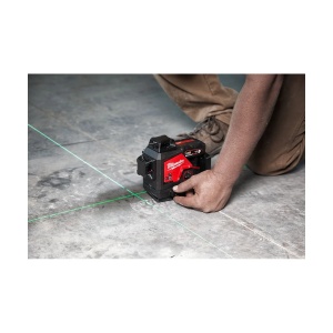 Nivela laser M12 3PL-401C verde, 360, cu 3 planuri, fascicul max 100m ,Milwaukee, cod 4933478102 - Img 13