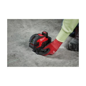 Nivela laser M12 CLL4P-301C cu linie transversala verde cu 4 puncte, max 100 m, Milwaukee, cod 4933479203 - Img 6