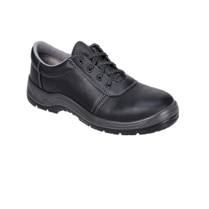 Pantofi piele impermeabila Steelite Kumo S3 FW43BKR, negri, Portwest - Img 2