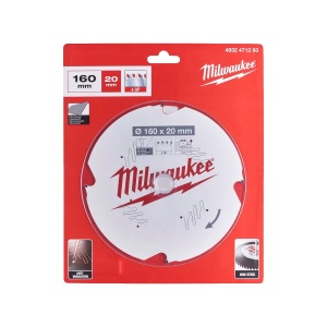 Panza pentru fierastraie circulare de mana, CSB P FC 160 x 20 x 2.2 x 4D, Milwaukee, cod 4932471293 - Img 3