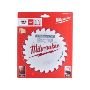 Panza pentru fierastraie circulare de mana, CSB P W 165 x 15.87 x 1.6 x 24ATB, Milwaukee, cod 4932471311 - Img 3