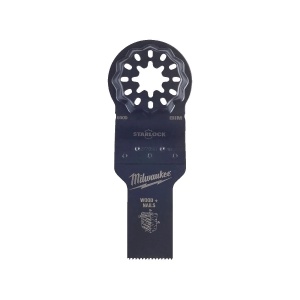 Panza STARLOCK multimaterial BiM pentru lemn cu cuie, cu intrare directa, 20x34 mm, Milwaukee, cod 48906000
