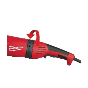 Polizor unghiular AGV 26-230 GE cu fir de 4 m, 230 mm, cu maner antivibratii, 2600 W, Milwaukee, cod 4933402360 - Img 3