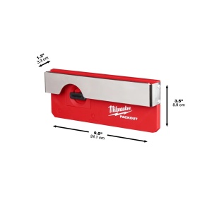 Raft mic PACKOUT pentru depozitare, max 9 kg, 90 x 234 x 40 mm, Milwaukee, cod 4932493377 - Img 2