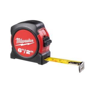 Ruleta non-magnetica, latime banda 13 mm, lungime 2 m, Milwaukee, cod 48225502 - Img 2