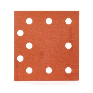 Set 10 foi abrazive pentru slefuitoare dreptunghiulare, dimensiune 115 x 107 mm, granulatie 240, Milwaukee, cod 4932430818