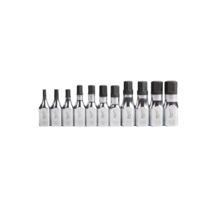 Set 11 chei tubulare cu bit direct in cap, prindere 3/8" HEX, 4 -14mm, Milwaukee, cod 4932480567