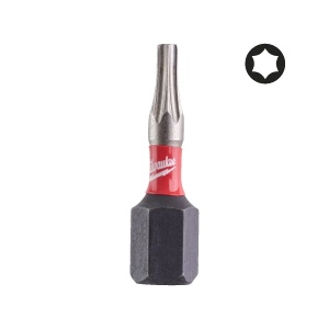Set 2 Biti pentru surubelnite SHOCKWAVE IMPACT DUTY TX9 X 25 mm, Milwaukee, cod 4932471569 - Img 2