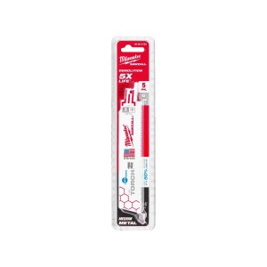 Set 5 panze fierastrau sabie pentru demolare HEAVY DUTY TORCH ICE, 150 X 18 TPI, Milwaukee, cod 48004784 - Img 2