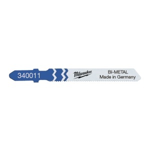 Set 5 panze pentru fierastrau pendular T 118 AF, pentru metal, 55 x 1.2 mm, Milwaukee, cod 4932340011