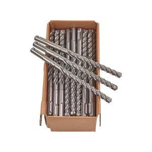 Set 50 burghie beton si zidarie SDS+ MX4 cu 4 taisuri, diametru 10.0 mm, lungime totala 165 mm, Milwaukee, cod 4932430441 - Img 2