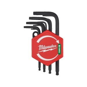 Set 9 imbusuri compacte TORX, forma L, T8, T9, T10, T15, T20, T25, T27, T30, T40, Milwaukee, cod 4932492703 - Img 2