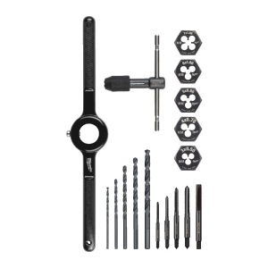 Set metric 17 buc filiere si tarozi, Milwaukee, cod 4932498720