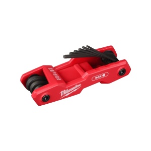 Set pliabil de 9 imbusuri imperiale, lungime 116 mm, Milwaukee, cod 4932493614