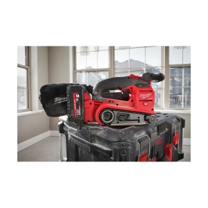 Slefuitor cu curea 75 mm M18 FBTS75-552X, suprafata slefuire 90 x 135 mm, Milwaukee, cod 4933479615 - Img 5