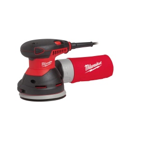 Slefuitor orbital ROS 125 E, talpa slefuit 125 mm, diametru oscilatie 2.4 mm, 300 W, Milwaukee, cod 4933433180 - Img 8