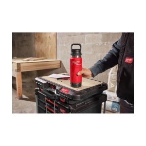 Sticla (termos) rosie PACKOUT cu capac, 532 ml, Milwaukee, cod 4932493991 - Img 4