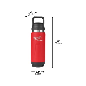 Sticla (termos) rosie PACKOUT cu capac, 710 ml, Milwaukee, cod 4932493465 - Img 3