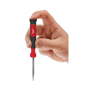 Surubelnita TORX de precizie, multi-bit, 4 in 1, T BO8, T BO15 / T BO7, T BO10, Milwaukee, cod 4932498175 - Img 4